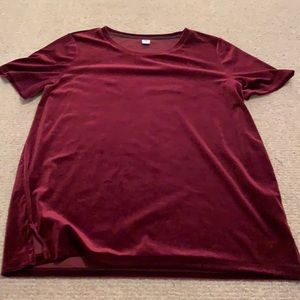 Old Navy Velvet Top